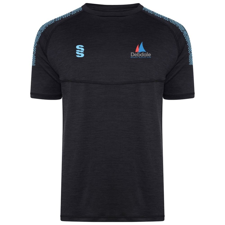 Dual Gym T-shirt : Black Melange