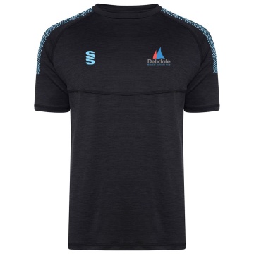 Dual Gym T-shirt : Black Melange